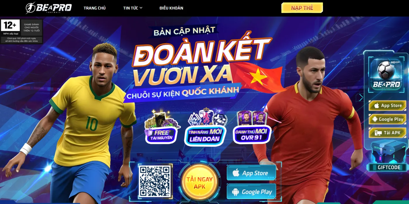 Be A Pro: Football" mang đến trải nghiệm bóng đá kỹ năng đỉnh cao